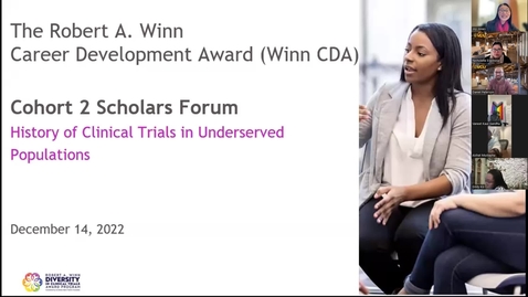 Thumbnail for Winn CDA Cohort 2 Scholars Forum #2  12/14/22