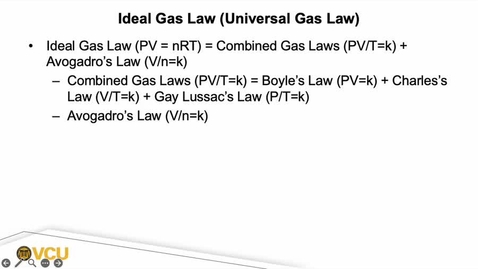 Thumbnail for 01. Ideal Gas Law