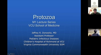 1113 M1 10am I I Protozoa Donowitz Vcu Kaltura Mediaspace