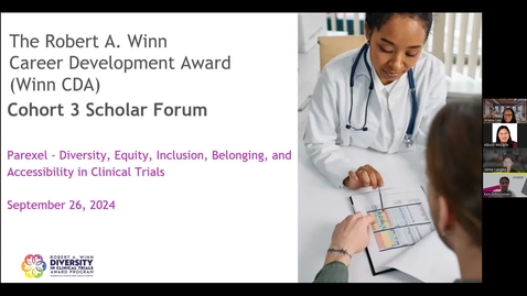 Thumbnail for Winn CDA Cohort 3 Scholar Forum #36 (09/26/24)