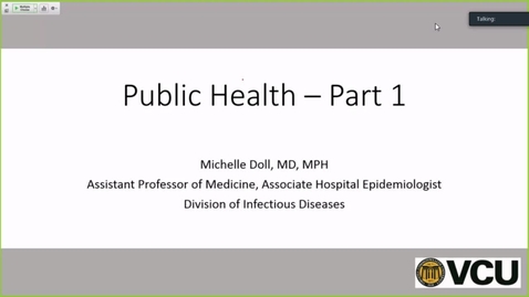 Thumbnail for entry 210910 - M2 - 8am - POPH - Public Health 1 - Doll