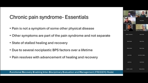 Thumbnail for Opioids &amp; Cancer ECHO #6: Caring for Patients with Chronic Pain