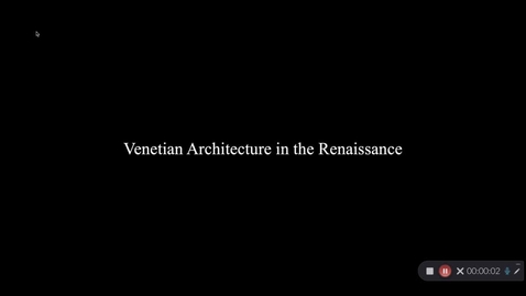 Thumbnail for Renaissance Architecture in Venice