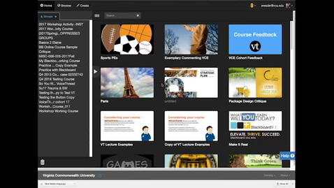 Thumbnail for Explaining Your Syllabus Using VoiceThread