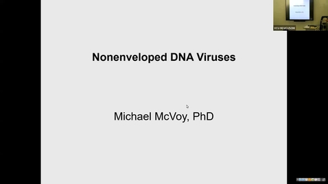Thumbnail for 251110 - 10AM - M1 - I&amp;I - DNA Viruses Non-enveloped - McVoy