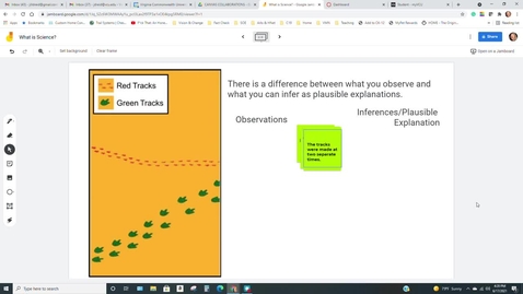 Thumbnail for entry Observations and Inferences