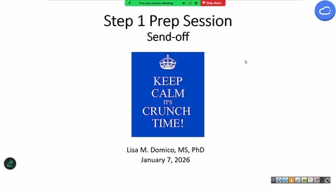 Thumbnail for 260107 - M2 - BHS - 12pm - Step 1 Prep Session - Domico