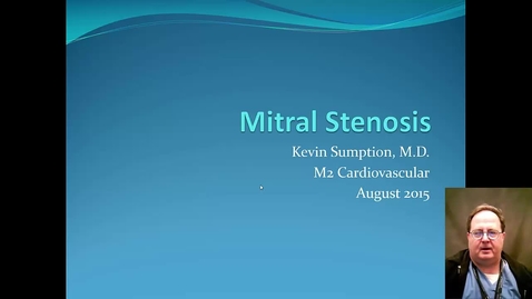 Thumbnail for Sumption_MitralStenosis