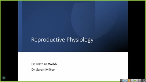 Thumbnail for 250506 - M1 - REP - 8am - Female Reproductive Physiology + Histology of the Ovary - Milton + Bigbee