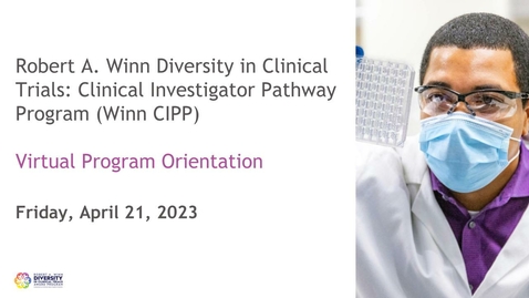 Thumbnail for entry Winn CIPP Cohort 2 Virtual Orientation 4.21.23