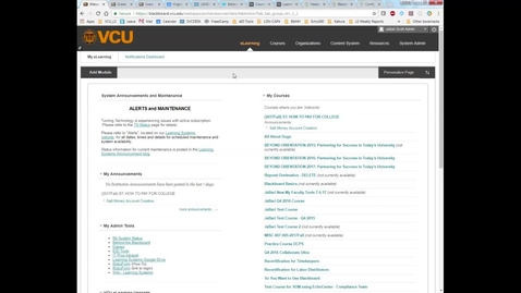 Thumbnail for Download Media missing in BSE for Blackboard