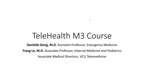 Thumbnail for entry 240322 - M3 - 8 AM Telehealth Part 1