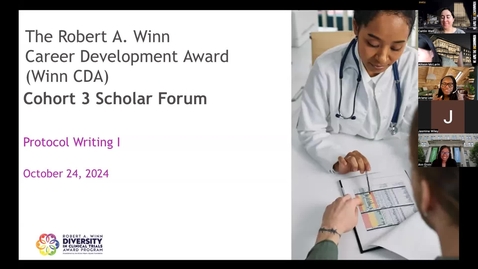 Thumbnail for Winn CDA Cohort 3 Scholar Forum #40 (10/24/24)