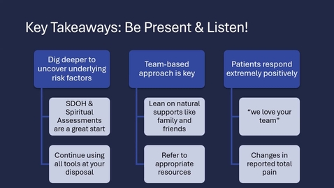 Thumbnail for Opioids &amp; Cancer ECHO #3: Whole Patient Assessment