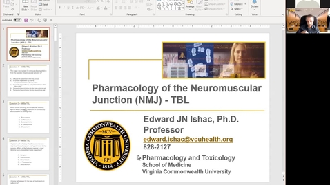 Thumbnail for entry 201009-M1-10am-PHAR-Neuromuscular Junction TBL-Ishac