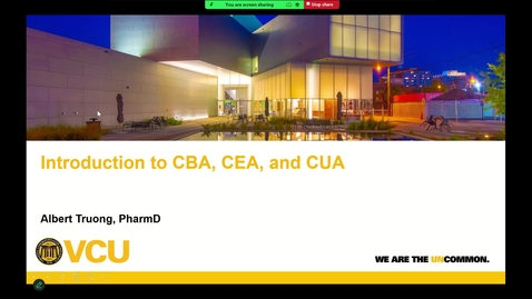 Thumbnail for [P3] PHAR 621 Pharmacoeconomics