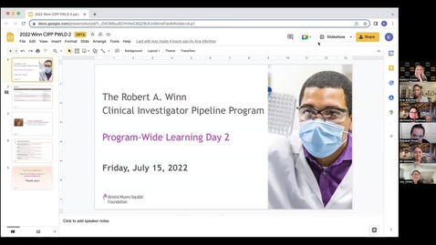 Thumbnail for Program Wide Learning Day 2: Cynthia Williams