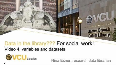 Thumbnail for Secondary data intro SLWK706 Pt 4