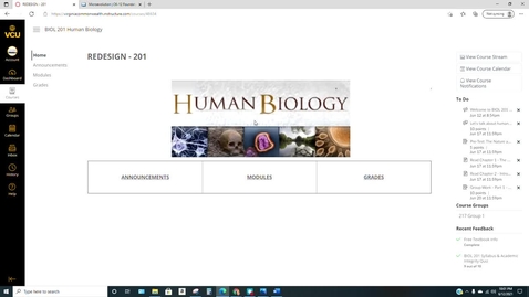 Thumbnail for BIOL 201 Orientation Video - Summer 2021