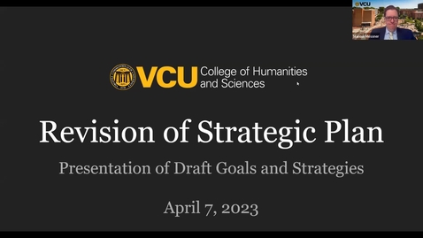 Thumbnail for entry Presentation of Strategic Plan Goals and Strategies