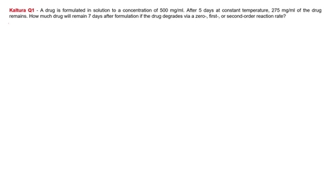 Thumbnail for PCEU 507: Rates and Orders of Reactions-I Q1a