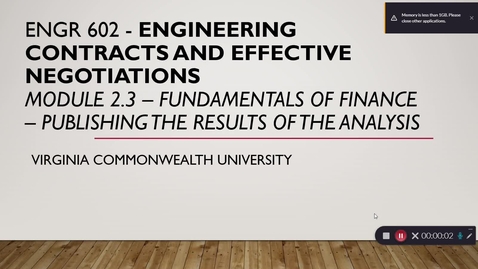 Thumbnail for Module 2.3 Publishing the results