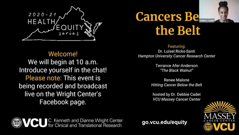 Thumbnail for Cancers Below the Belt- Feb. 9, 2021