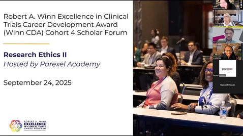 Thumbnail for 9/24/25 Clinical Trial Design: Research Ethics II