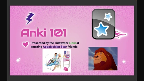 Thumbnail for 20240805- M1 - Anki 101 