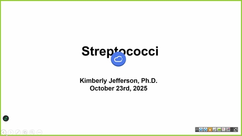 Thumbnail for 251023 - 11AM - M1 - I &amp; I - I &amp; I Interface: Gram Positive Cocci - Strep