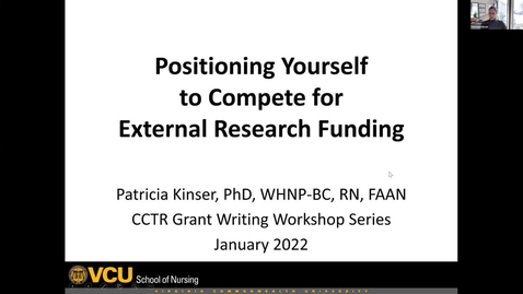 Thumbnail for entry Positioning Yourself to Compete for External Funding