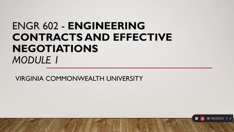 Thumbnail for Module 1 - Setting up the project in Microsoft Excel