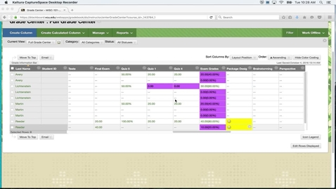 Thumbnail for Mannually Curving a Grade
