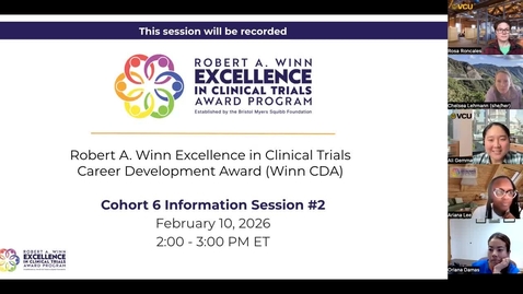 Thumbnail for Winn CDA Cohort 6 Informational Session #2 - 2/10/2026