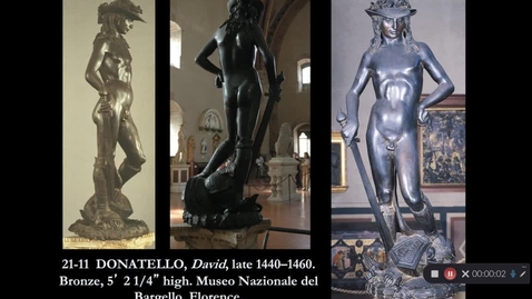Thumbnail for Donatello's Bronze David