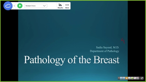 Thumbnail for 250411 - M1 - ENDO - 10am - Breast Cancer Pathology - Sayeed