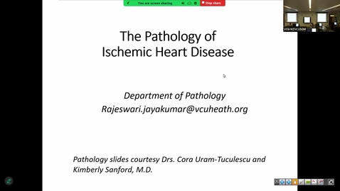 Thumbnail for 250813 - M2 - CARD - 9am - Pathology of Acute MI + Acute Coronary Syndromes- Jayakumar + Kontos