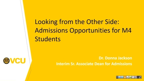 Thumbnail for entry TTM4 Admissions Opportunities