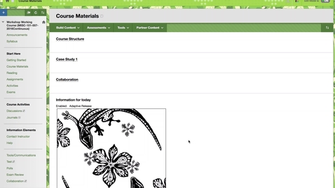 Thumbnail for 04 Adding VoiceThread as a Content Area in Blackboard