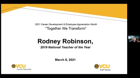 Thumbnail for Keynote Speaker - Rodney Robinson - 3.8.2021