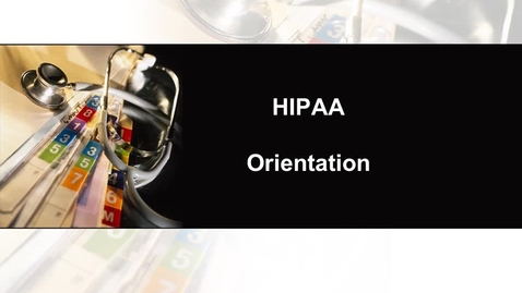 Thumbnail for entry HIPAA Presentation