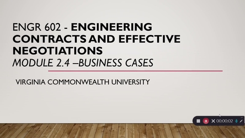 Thumbnail for 2.4 Business cases (Part 1)