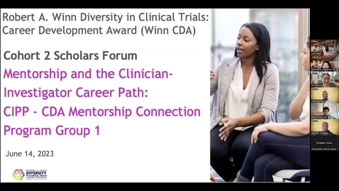 Thumbnail for Winn CDA Cohort 2 Scholar Forum #14 Group 1 (6/14/23)