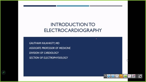 Thumbnail for 240802-   230804 - M2 - 10am - CARD - Intro to ECGs - Kalahasty