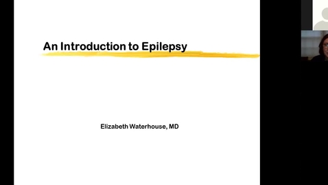 Thumbnail for entry 201112-M2-8am-MBB-Epilepsy Syndromes and Treatment-Waterhouse