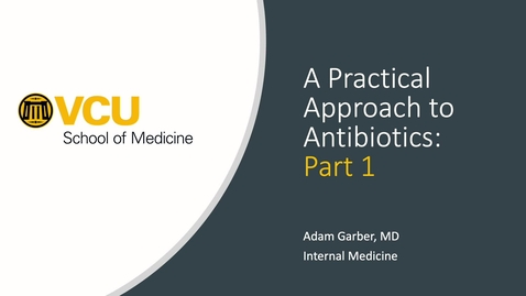 Thumbnail for AI Antibiotic Talk part 1