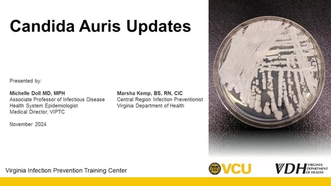 Thumbnail for C. auris Updates Nov 2024