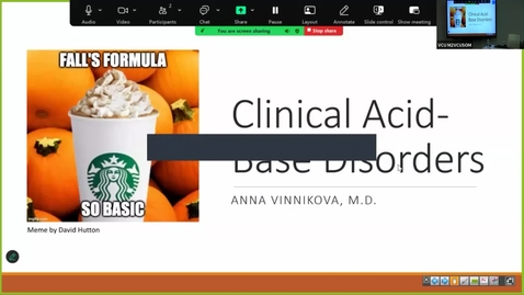 Thumbnail for 2501014 - M2 - RENL - 8am -  Clinical Acid-Base Disorders - Flipped - Vinnikova