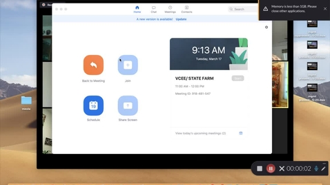 Thumbnail for Audio transcript with cloud recording on zoom