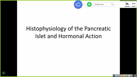 Thumbnail for 250404  - M1 - ENDO - 11am - Histophysiology of the Pancreas - Forrest